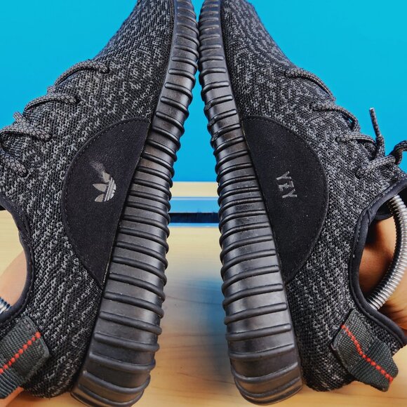 Adidas Yeezy Boost 350 Low Pirate Black Mens Size 11 Sneakers Lace‎ Up BB5350 main image 6